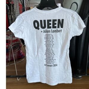 Queen & Adam Lambert Tour T Shirt